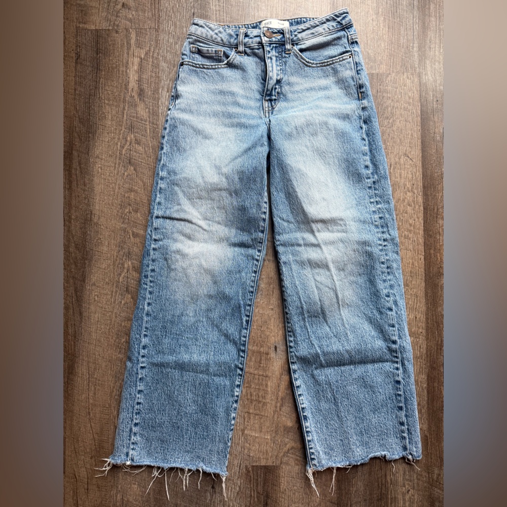 BKE Women's Jeans Billie 25 x 27 slim fit wide leg high rise
